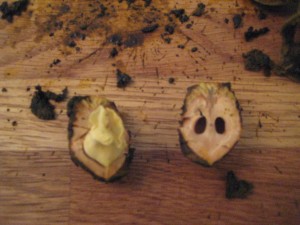 Walnut innards
